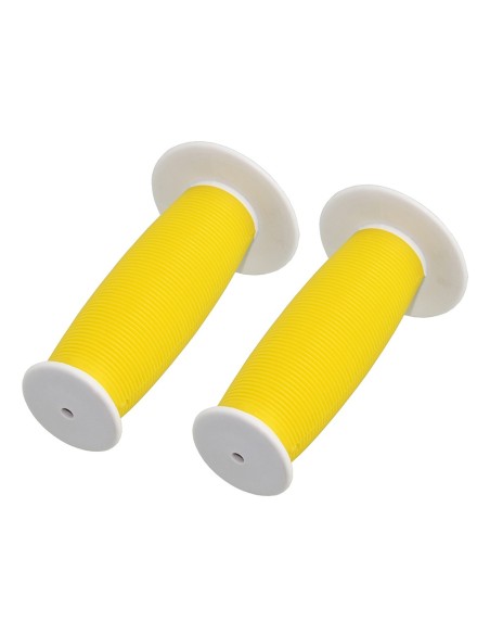 Mushroom Grips 7/8 long 115mm White/yellow.